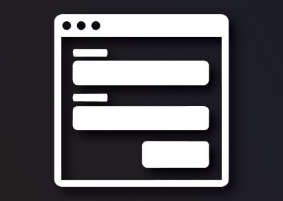 Web Application Form